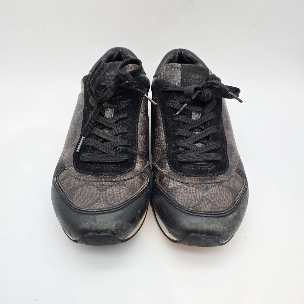 Coach Rebecca Q6735/A9873 Women's Designer Fashion Sneakers Size 8.5 US